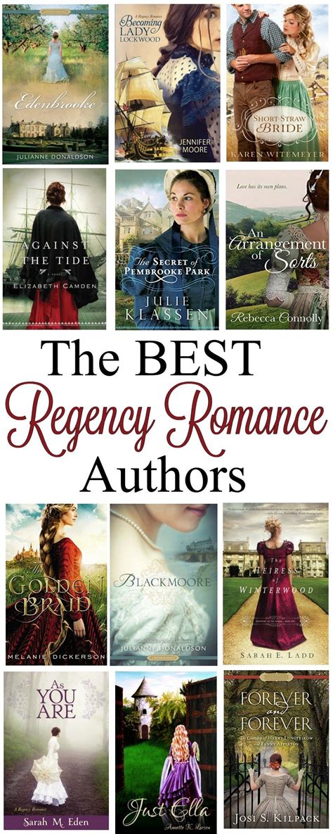 The best regency romance authors list – Artofit