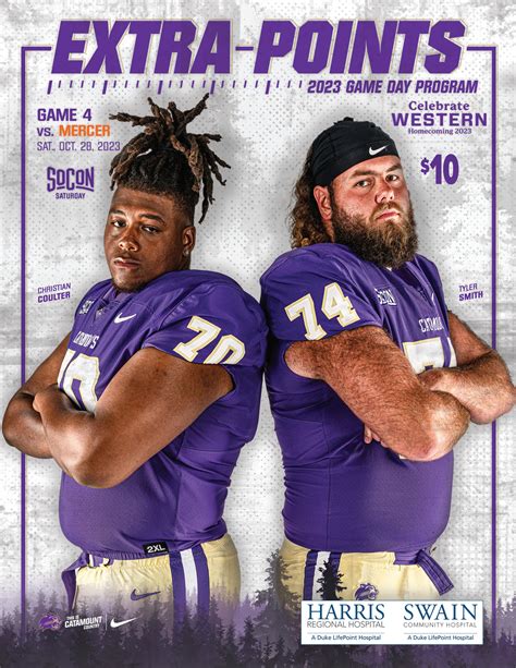 2023 Western Carolina Football - Digital 'Extra Points' Game Day Program - vs. Mercer (10/28/23 ...