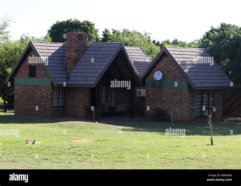 Chalet, Magalies Park Resort, Hartbeespoort Dam North West Province, South Africa Stock Photo ...