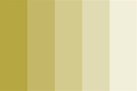 Brass Color Palette