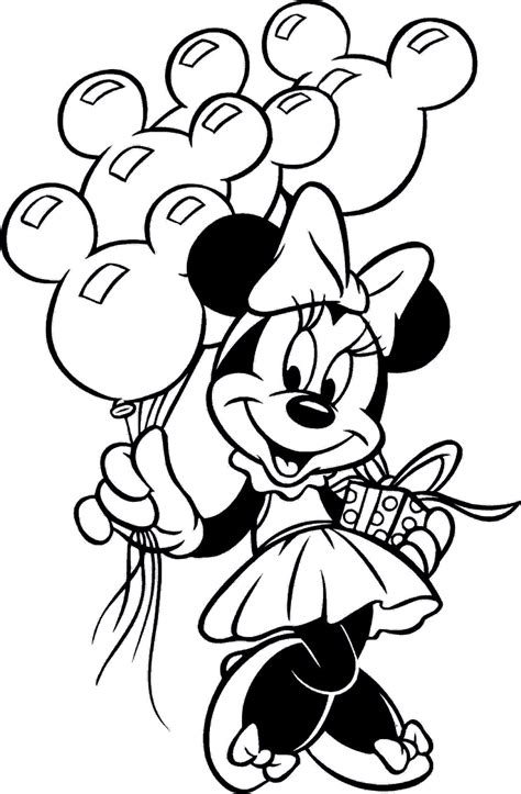 Minnie Mouse Printable Coloring Pages - Printable World Holiday