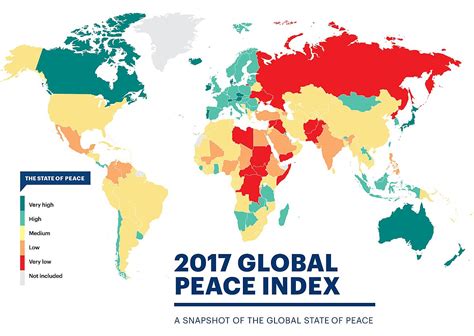 Global Peace Index : r/MapPorn