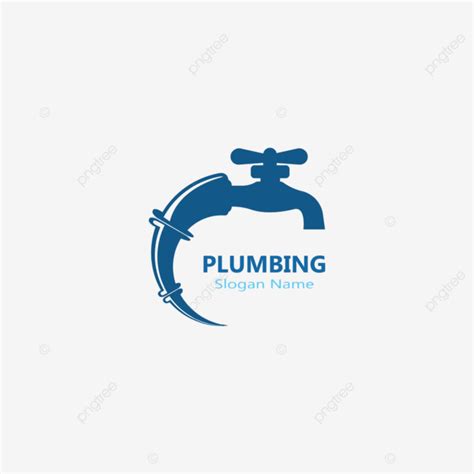 Plumbing Clipart Hd PNG, Plumbing Logo Vector Template Illustration ...