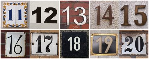 Imágenes: numeros 20 | números del 11 al 20 — Foto de stock © buecax #33196821