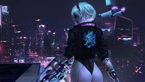 #Nixeu digital art fan art #cyberpunk Cyberpunk 2077 #2K #wallpaper # ...