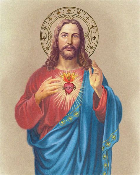 Jesus Painting, Heart Painting, Heart Of Jesus, God Jesus, Jesus Face, Sacred Heart Art, Jesus E ...