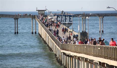 Ocean Beach Pier, San Diego, CA - California Beaches