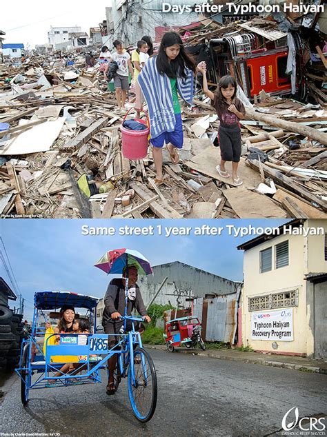 Stunning Before and After Typhoon Haiyan Photos Show Recovery Progress ...