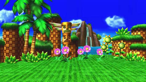 3DS Green Hill Textures [Sonic Generations] [Requests]