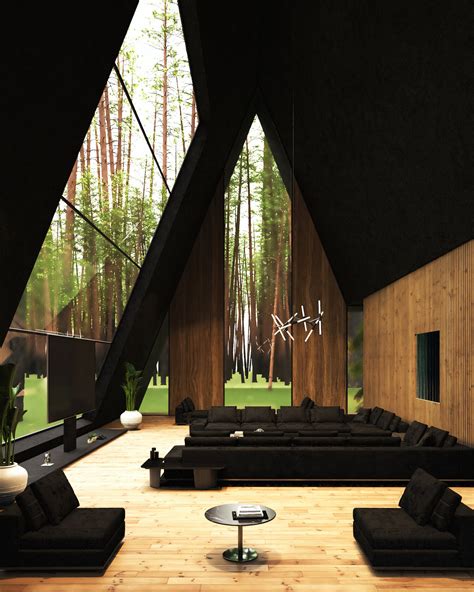 Black House in Santa Clara, New York des|Visualization