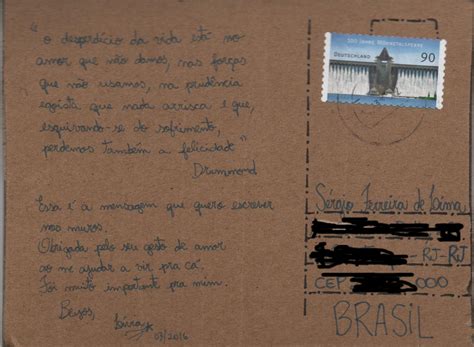 Cartão Postal da Lívia Uchôa - texto