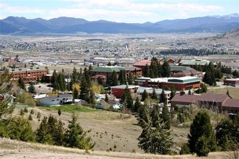 Montana Tech Campus Map - Table Rock Lake Map