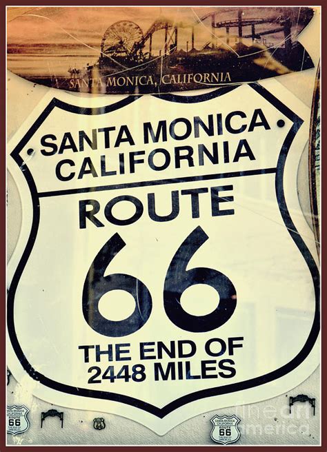 Vintage Route 66 Photograph by Diann Fisher - Fine Art America