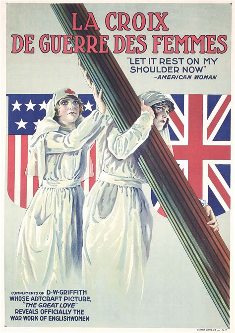 Original World War I Red Cross War Women Film Poster (With images) | Film posters, World war i ...