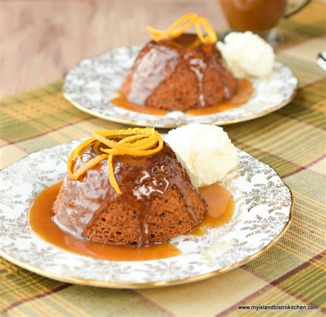 Classic Sticky Date Pudding with Toffee Sauce - My Island Bistro Kitchen