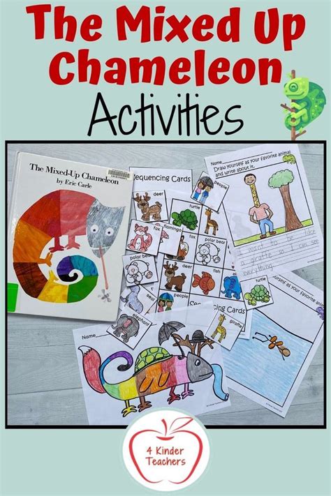 The Mixed Up Chameleon FREE Printables | Eric carle activities preschool, Eric carle activities ...