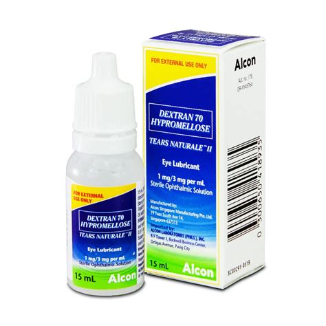 Alcon Tears Naturale 2 15ml Eye Drops | Shopee Philippines