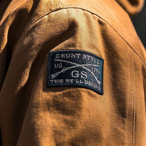 Grunt Style Hooded Field Jacket - Saddle – Grunt Style LLC