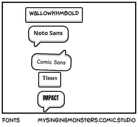 Fonts - Comic Studio