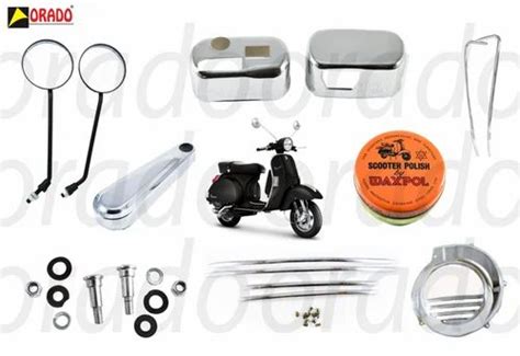 Black/White/Grey/Silver Accessories For Vespa Scooters at Rs 50/piece in Ludhiana