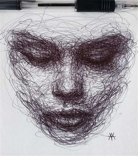 Self-Taught Artist Makes Amazing Female Portraits Based On Doodles ...