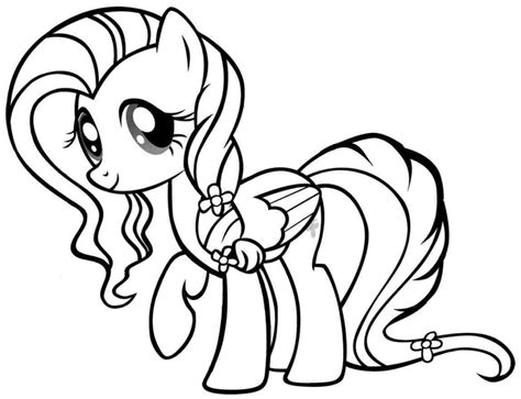 Cute Pony Coloring Pages at GetColorings.com | Free printable colorings ...