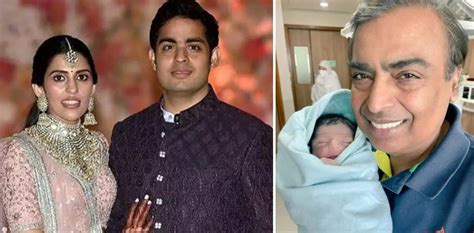 Mukesh Ambani’s Son Akash Ambani Becomes Father to a Healthy Baby Boy ...