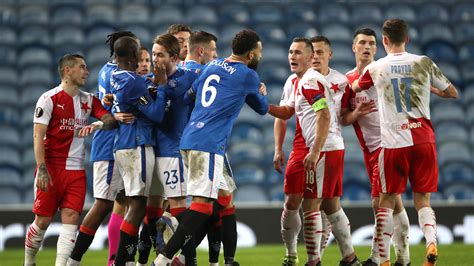 Rangers’ Europa League dream ended by defeat to Slavia Prague | BT Sport