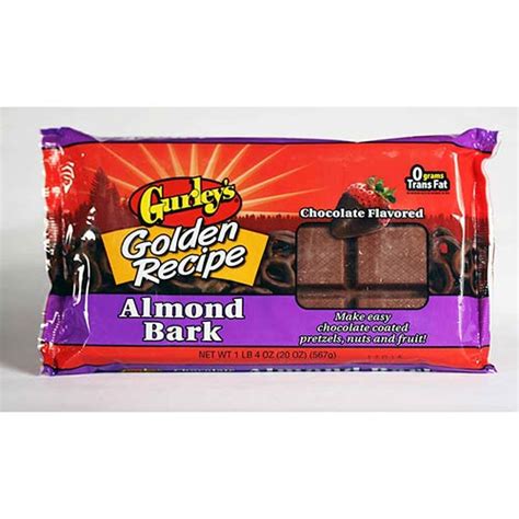 Chocolate Almond Bark: 12/20 oz packages - Gurley's Foods