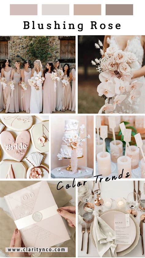 Light Pink Wedding Color Schemes