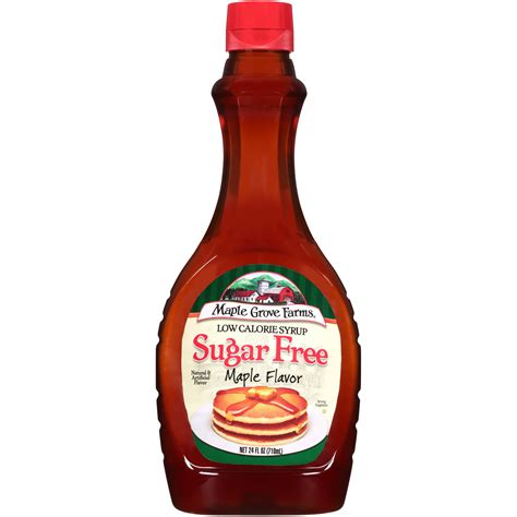 Maple Grove Farms® Sugar Free Maple Flavor Low Calorie Syrup 24 fl. oz. Squeeze Bottle - Walmart ...