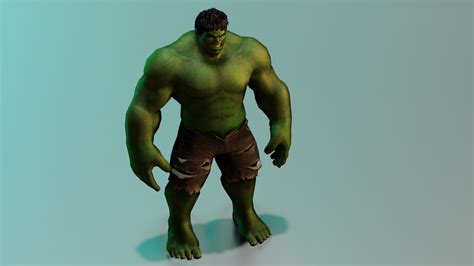 ArtStation - Hulk 3d model | Game Assets