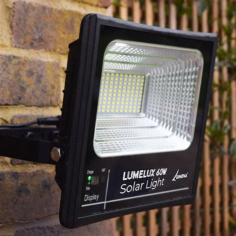 Pro Solar LUMELUX (25W, 60W, 120W) | Solar Flood Light | Lumena