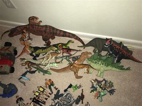 Jurassic Park Toys - 1993 Huge Lot and Trading Cards | #1861074376