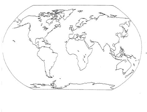 The Continent Of Africa Coloring Page - Coloring Home