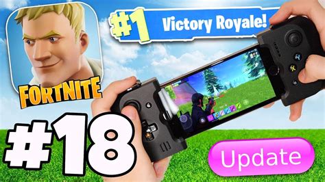 CONTROLLER SUPPORT IS ADDED IN v3.4 FORTNITE MOBILE ANDROID / IOS APP ...