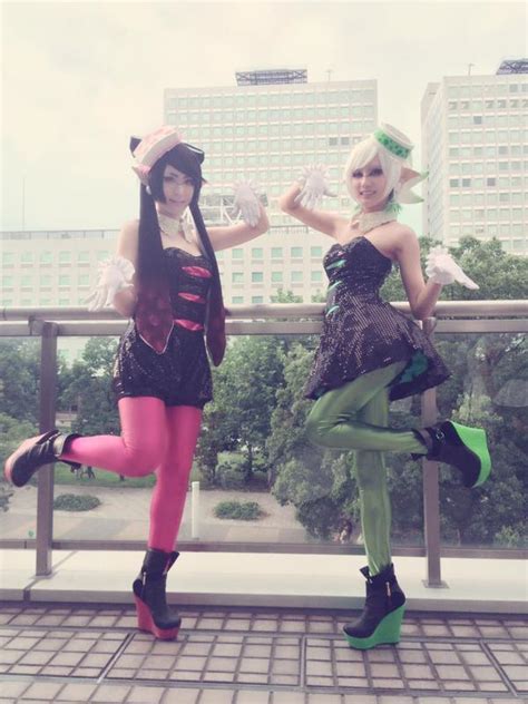 Fan-Art: Splatoon Squid Sisters cosplay | The GoNintendo Archives | GoNintendo