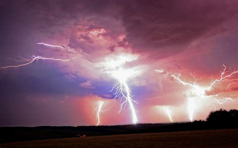 lightning, Storm, Nature Wallpapers HD / Desktop and Mobile Backgrounds