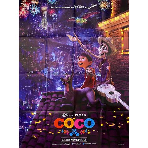 COCO French Movie Poster - 47x63 in. - 2017