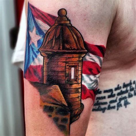 50 Puerto Rican Flag Tattoo Ideas For Men - Puerto Rico Designs | Flag tattoo, Puerto rican flag ...