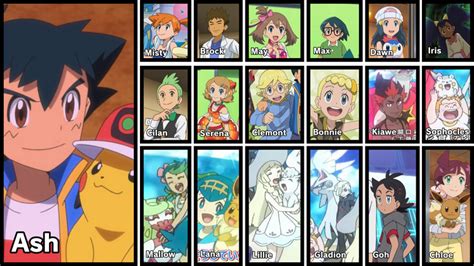 Ash’s Companions are now all in the official Journeys artwork! | Fandom