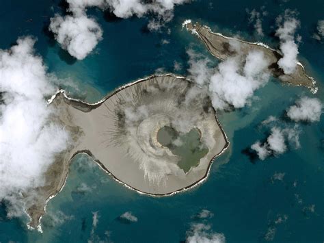 Pictures emerge of amazing Pacific island formed by underwater volcano | The Independent | The ...