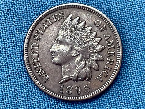 1895 Indian Head Penny in XF/AU Condition Liberty Sharp With - Etsy