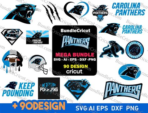 Carolina panther svg bundle,carolina panthers logo svg,panthers logo ...