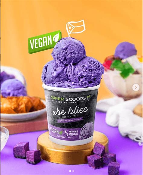 Try dairy-free ube ice cream from this local brand