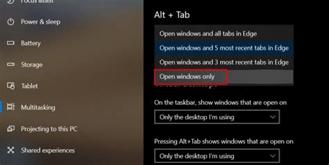 How To Remove Microsoft Edge Tabs From Alt Tab Switcher | techdirs