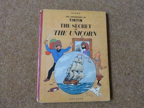 Tintin - the Secret of the Unicorn - 1959 First Edition by Herge, Tintin | Max Rambod Inc