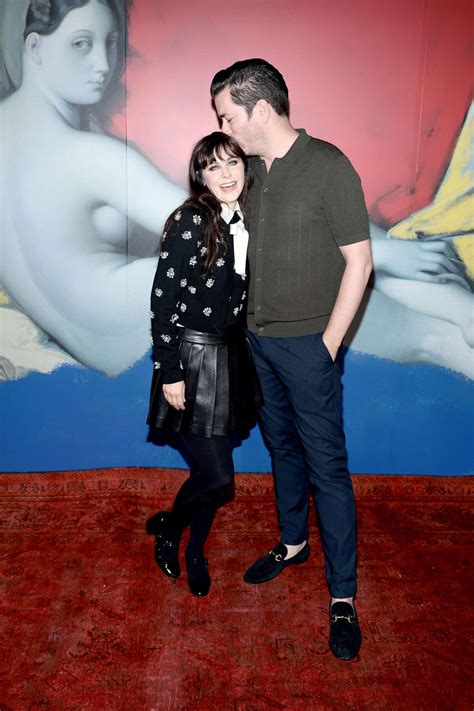 Zooey Deschanel and Jonathan Scott show off their style at New York ...