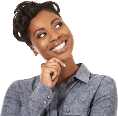 Download Smile Woman Africans Happy - African American Woman Png PNG ...