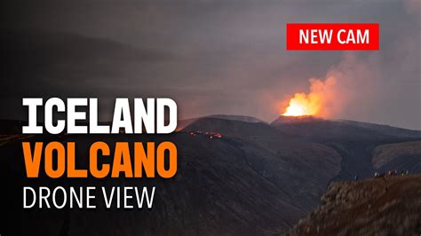 NEW! ICELAND Volcano LIVE CAM September 16 - YouTube